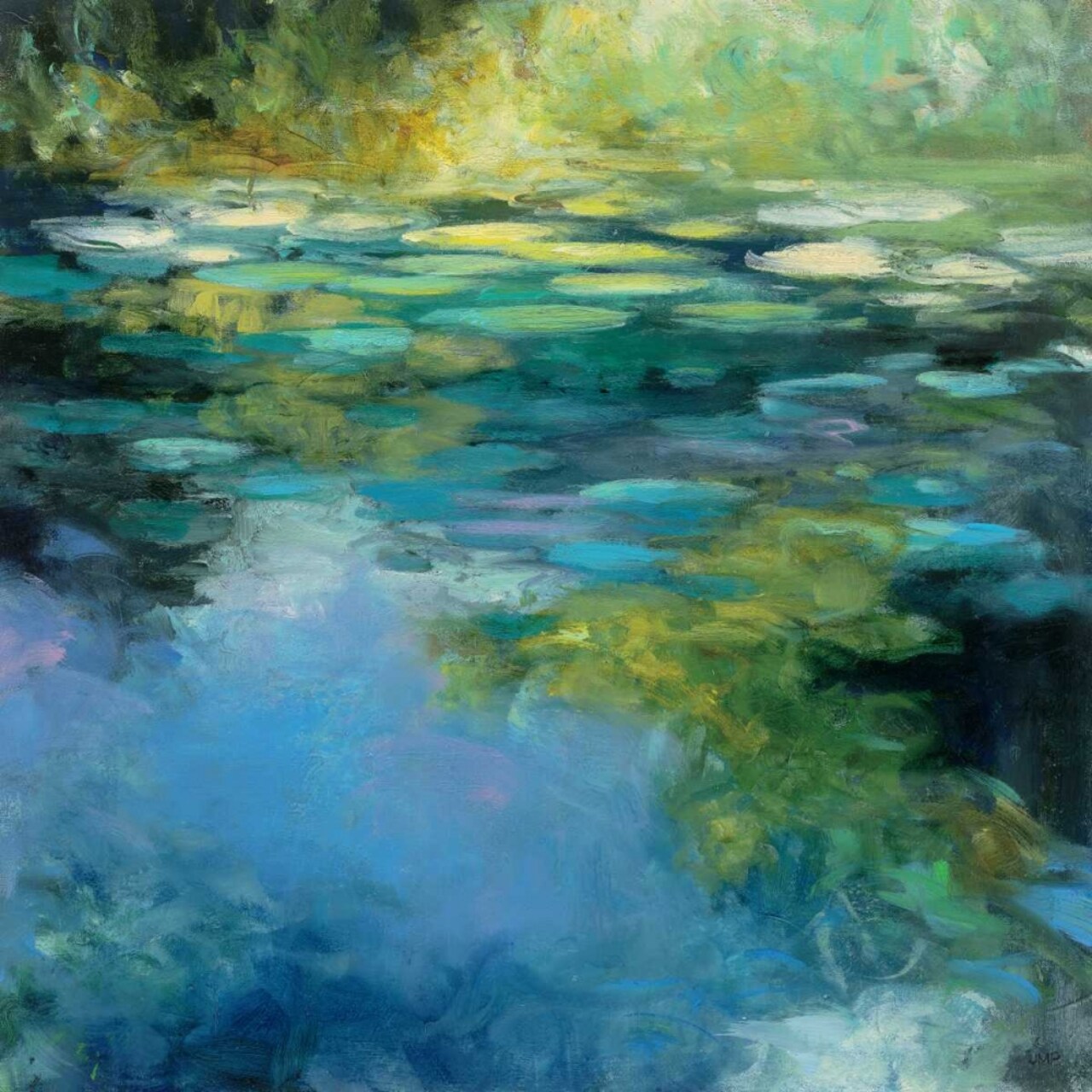Water Lilies III Poster Print by Julia Purinton - Item # VARPDX14833